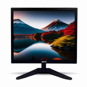 GEONIX 17 Inch PC Monitor, Full HD 1280 x 1024 Pixels, Supported VGA & HDMI, LED with Back Light Technology, 2 Years Warranty, On Site Service